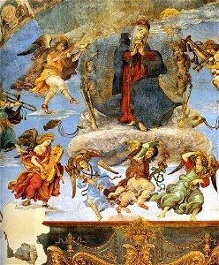Filippino Lippi, Carafa Chapel, Assumption 04