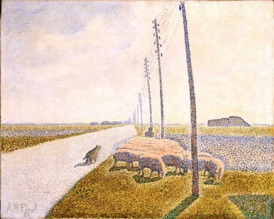 Alfred William Finch - The Road to Nieuport - 1997.140 - Indianapolis Museum of Art