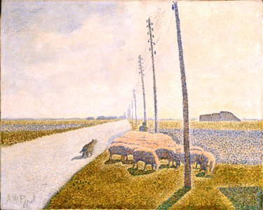 Alfred William Finch - The Road to Nieuport - 1997.140 - Indianapolis Museum of Art