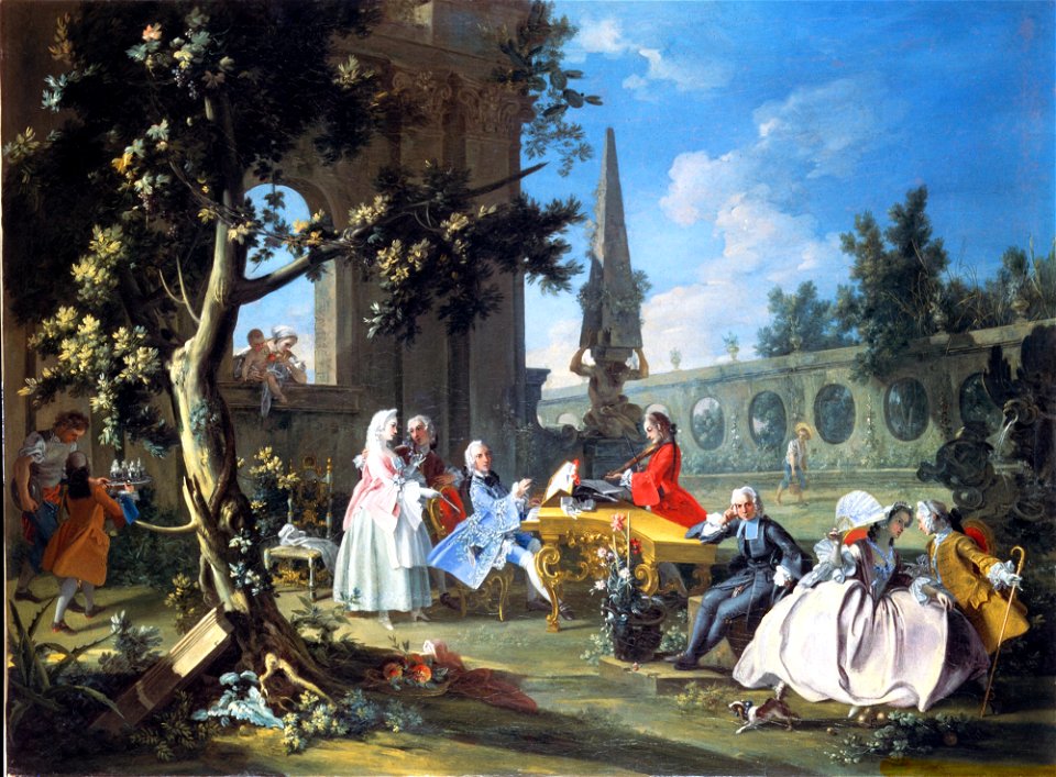 Filippo Falciatore - Concert in a Garden - 80.4 - Detroit Institute of Arts