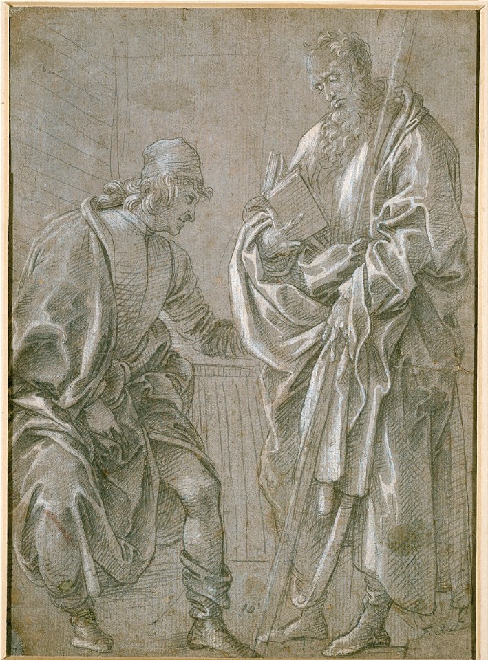 Filippino Lippi - Apostle and Youth - Google Art Project