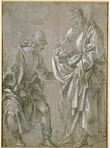 Filippino Lippi - Apostle and Youth - Google Art Project