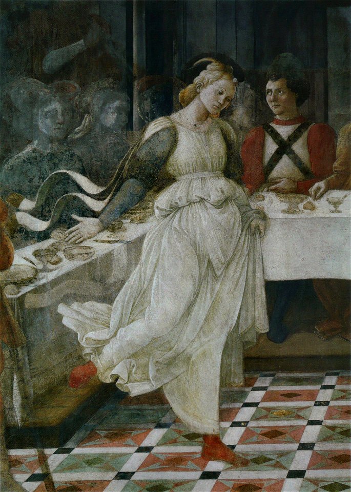 Filippo Lippi - Le Banquet d'Hérode