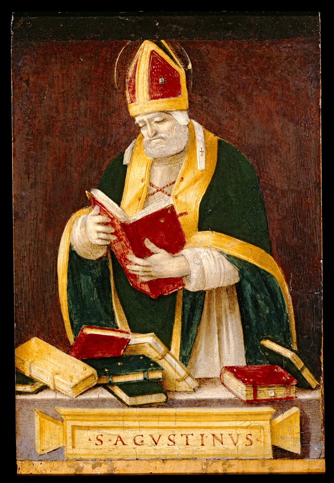 Filippino Lippi - Saint Augustine, c. 1490, K342B