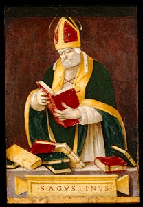 Filippino Lippi - Saint Augustine, c. 1490, K342B