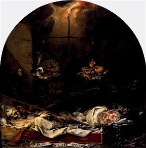 Finis gloriae mundi from Juan Valdez Leal