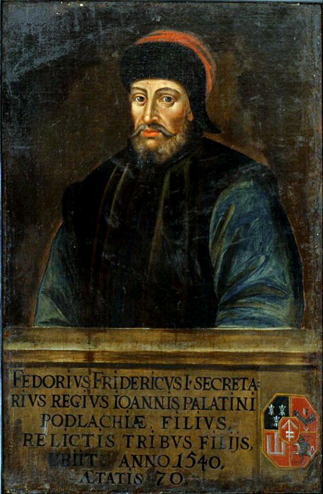 Fiodar Ivanavič Sapieha. Фёдар Іванавіч Сапега (1709)