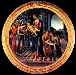 Filippino Lippi - Virgin and Child with Angels - WGA13078