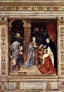 Filippino lippi Annunciation Santa Maria sopra Minerva Rome