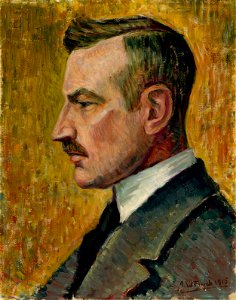 Alfred William Finch - Portrait of the Artist Magnus Enckell - A II 1056 - Finnish National Gallery