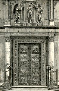 Firenze Battistero Porta Ghiberti detta del Paradiso
