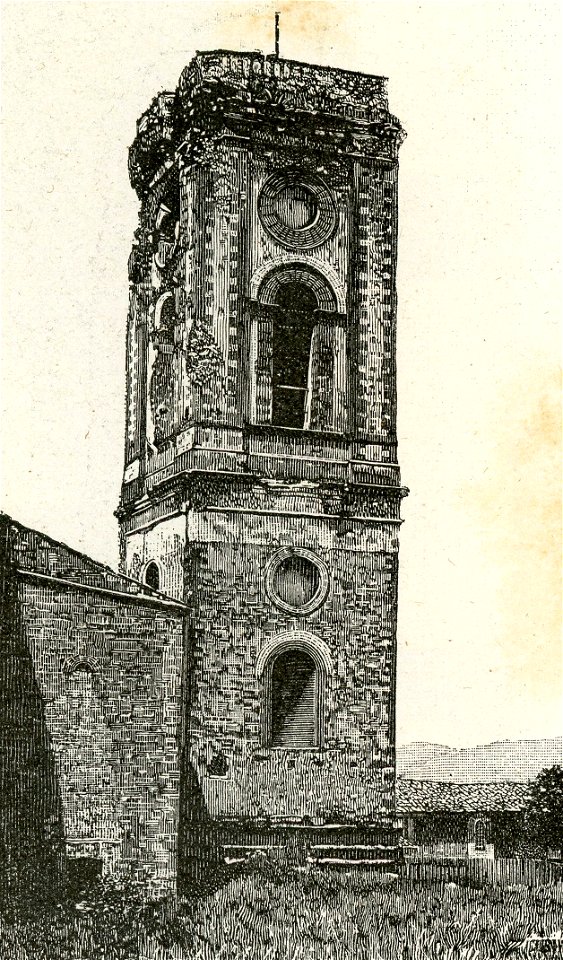 Firenze campanile della chiesa di San Miniato al Monte