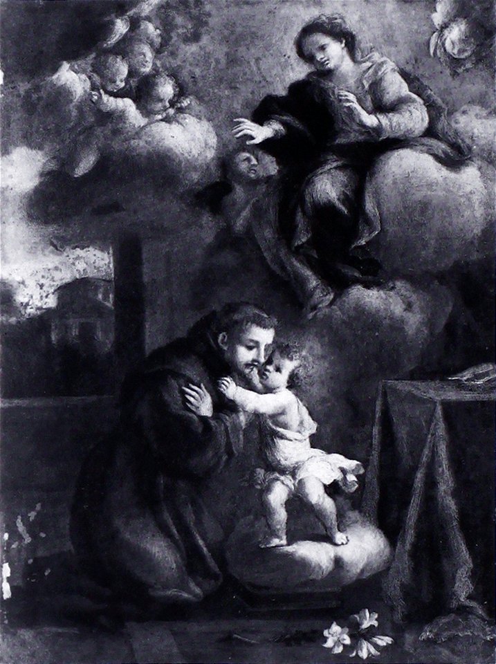 Filippo Lauri - The Vision of Saint Anthony of Padua - P25n12 - Isabella Stewart Gardner Museum