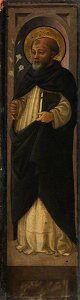 Filippo Lippi (and workshop) - Saint Dominic, c.1460, P.1947.LF.221.1. Free illustration for personal and commercial use.