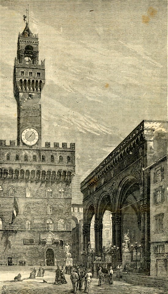 Firenze La Loggia dei Lanzi