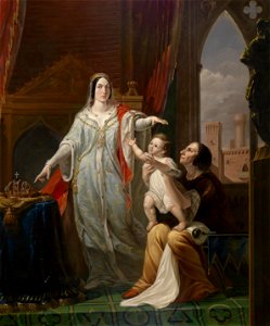 Filippo Pelagio Palagi Il destino regale di Federico II di Svevia Infante