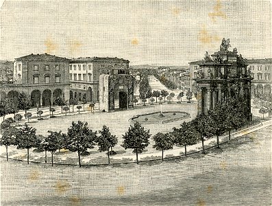 Firenze Porta San Gallo piazza Cavour