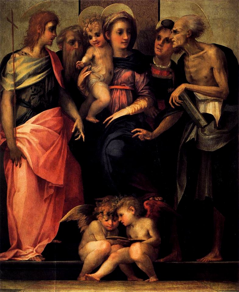 Fiorentino Rosso, Madonna with Four Saints