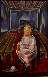 Fillette assise - María Blanchard - Lyon MBA 1954-1