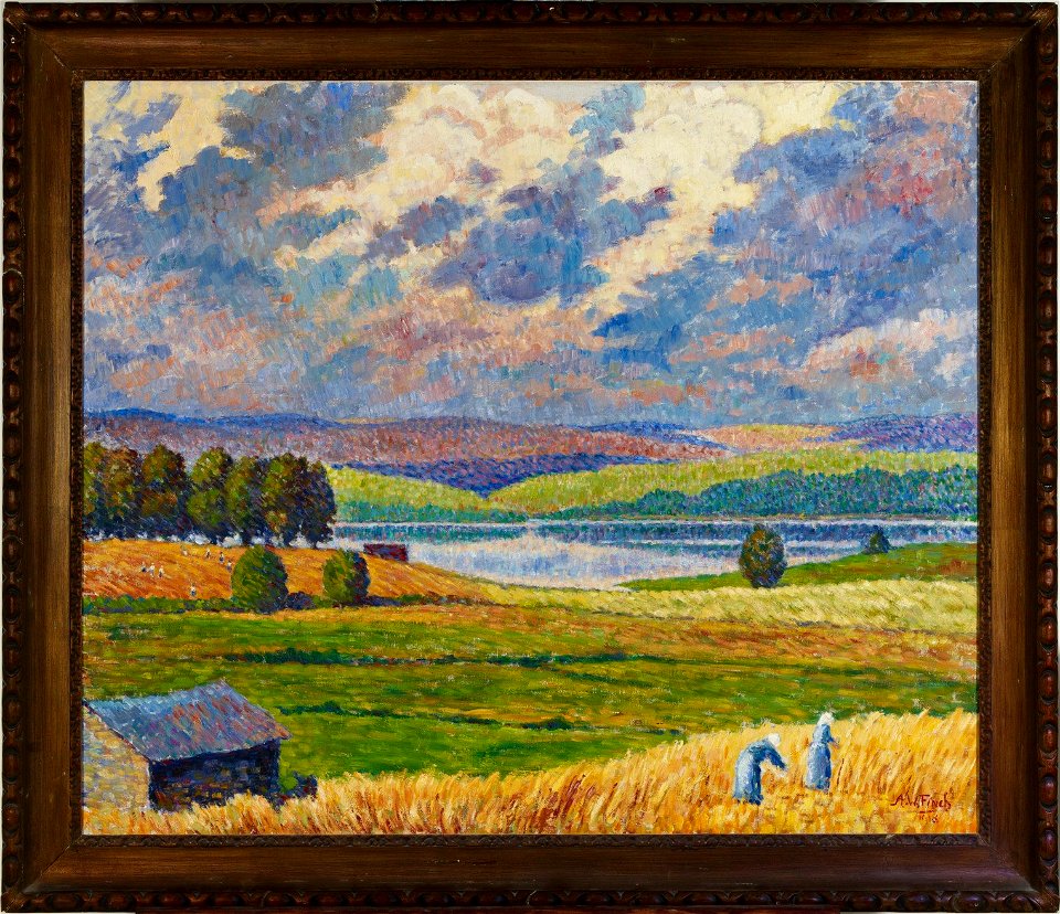 Alfred William Finch - Landscape from Padasjoki - A-2005-177 - Finnish National Gallery