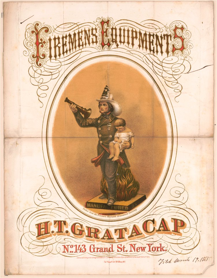 Firemens equipments. H.T. Gratacap LCCN2003680886