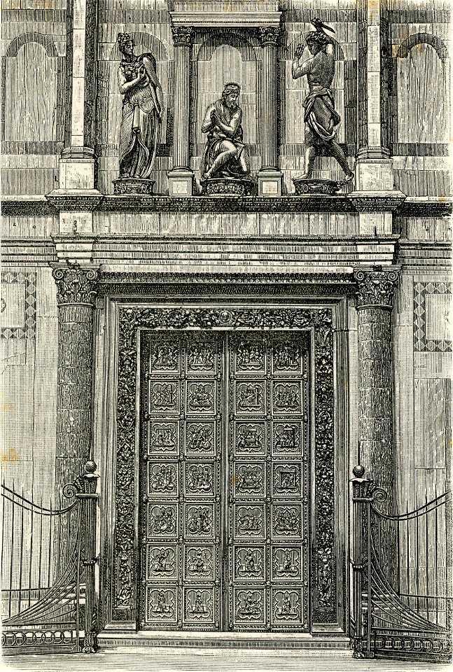 Firenze Battistero Porta Andrea Pisano