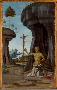 Fiorenzo di Lorenzo - Penitent Saint Jerome - 1871.68 - Yale University Art Gallery