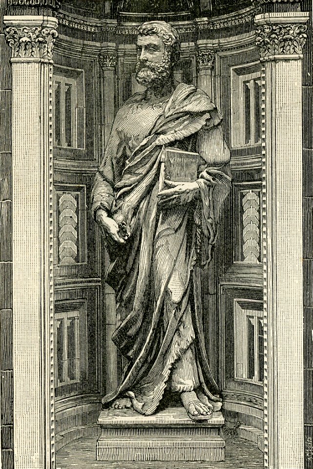 Firenze Statua di San Pietro in Or San Michele