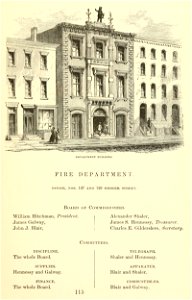 Fire Department headquarters, New York City, Valentine's Manual