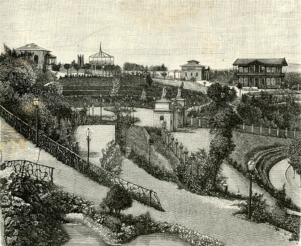 Firenze Viale dei Colli Giardino del Tivoli