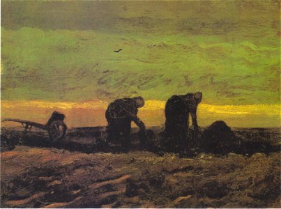 Van Gogh - Zwei Bäuerinnen beim Torfstechen