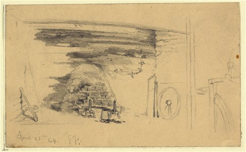 Fireplace in Negro hut LCCN2004661477