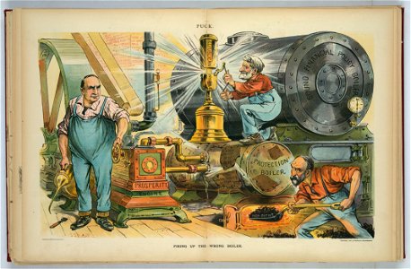 Firing up the wrong boiler - J.S. Pughe. LCCN2012647676
