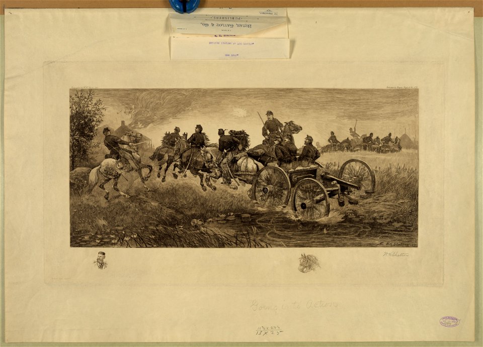 Going into action - W.H. Shelton. LCCN2003674433