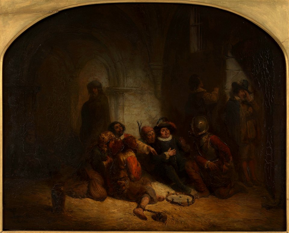 Firmin Bouvy (1822-91) - The Prisoners - RCIN 403702 - Royal Collection