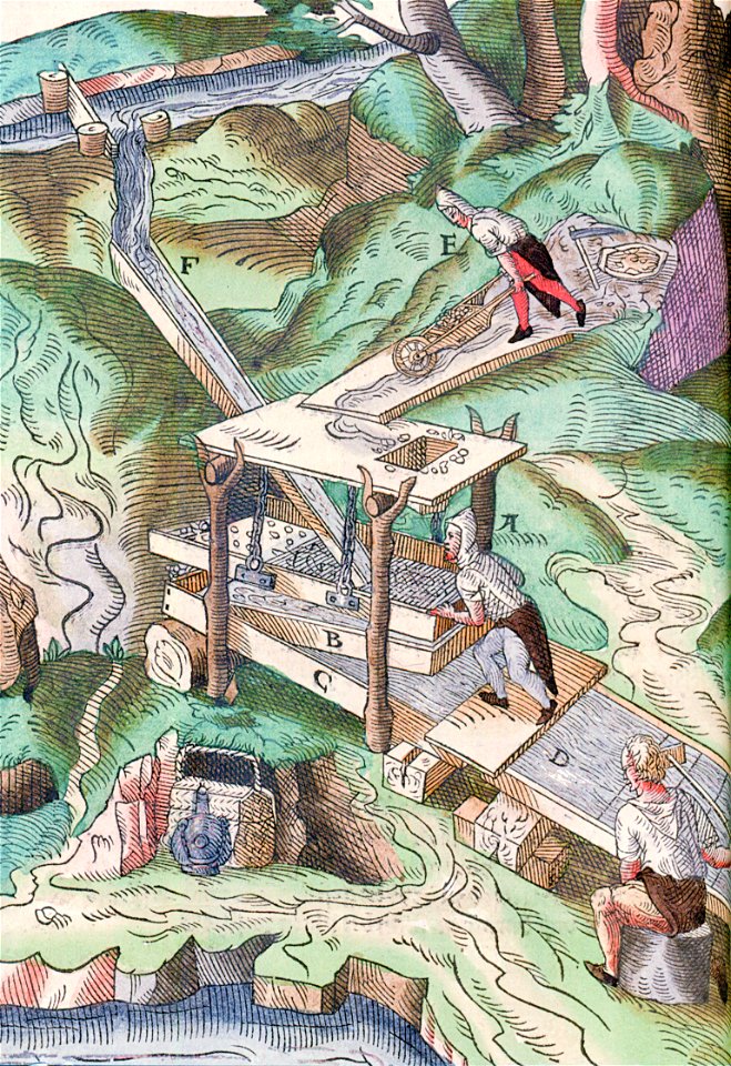 Gold mining in Hungary