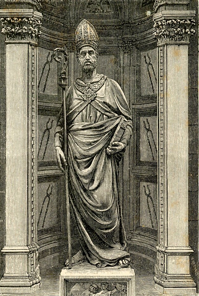 Firenze Statua di Sant’Eligio in Or San Michele
