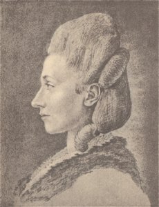 Goethe - Frauenbildnis, Stein, Charlotte von wahrscheinlich