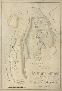 Gogerddan estate maps 37 f.64r Cwmsymlog mineworks