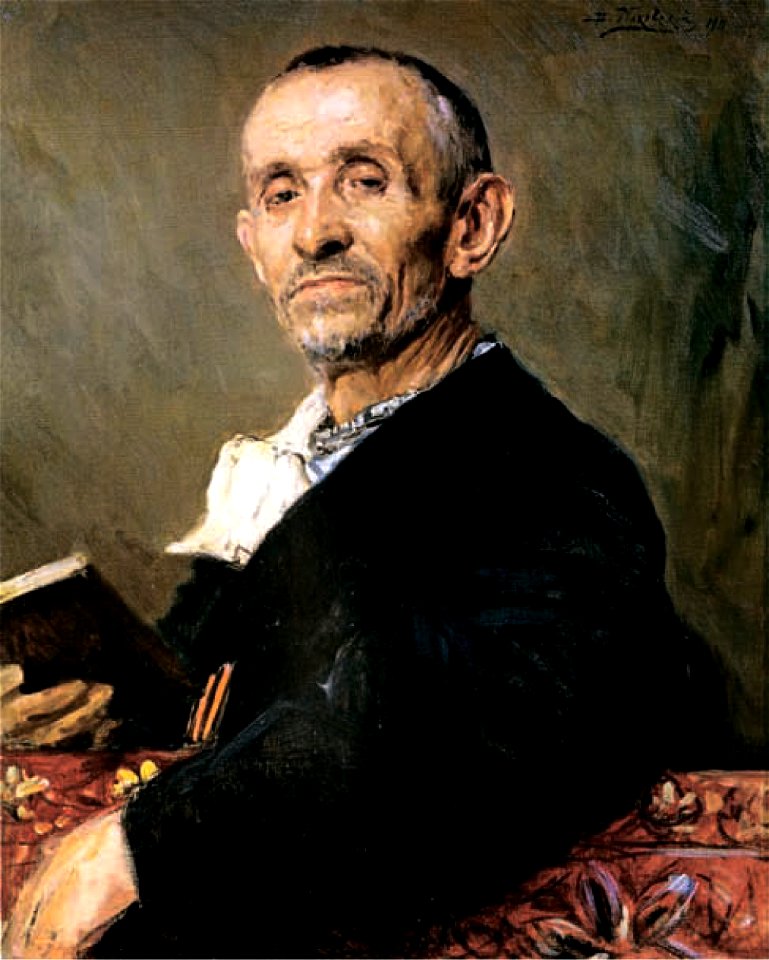 Gogol's person by V.Makovskiy (1911, Russian museum)