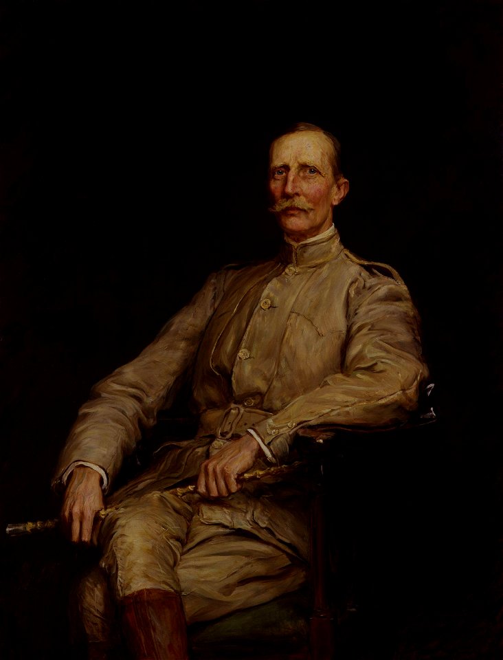 Sir George Dashwood Taubman Goldie by Sir Hubert von Herkomer