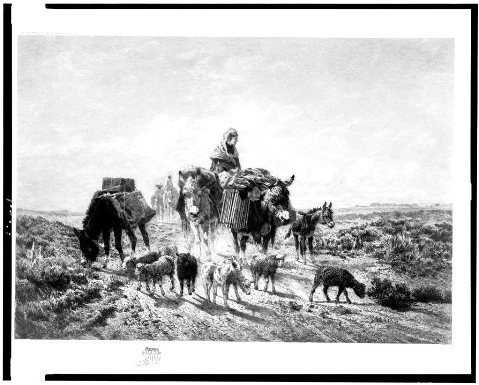 Going to market (Mexico)) - Moran LCCN92519748