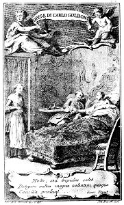 Goldoni - Opere complete, Tomo I, Venezia 1907, I (page 44 crop)