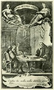 Goldoni - Opere complete, Venezia 1907, I (page 92 crop)