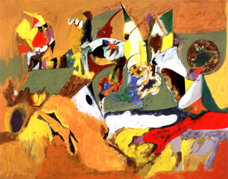 Golden Brown Painting