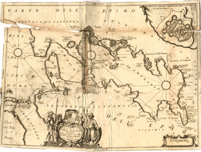Golfo della Prevesa - Coronelli Vincenzo - 1688