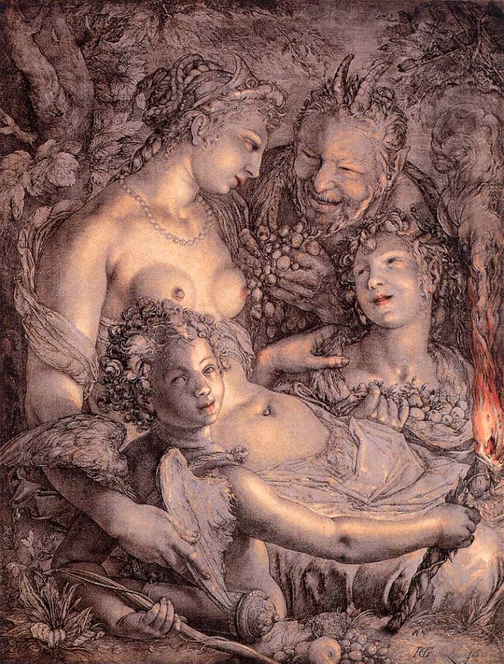 Goltzius Venus would Freeze