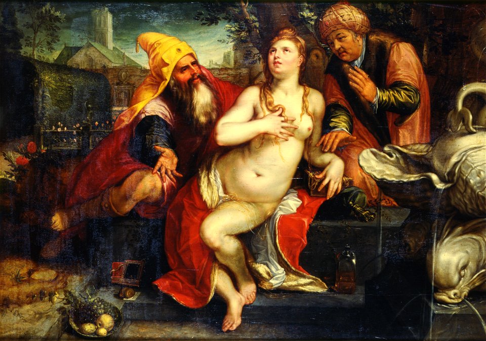 Goltzius Hendrick - Suzanna en de ouderen