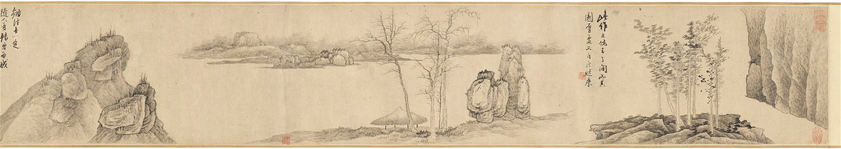 Gong Xian - Landscape - 1985.901 - Harvard Art Museums