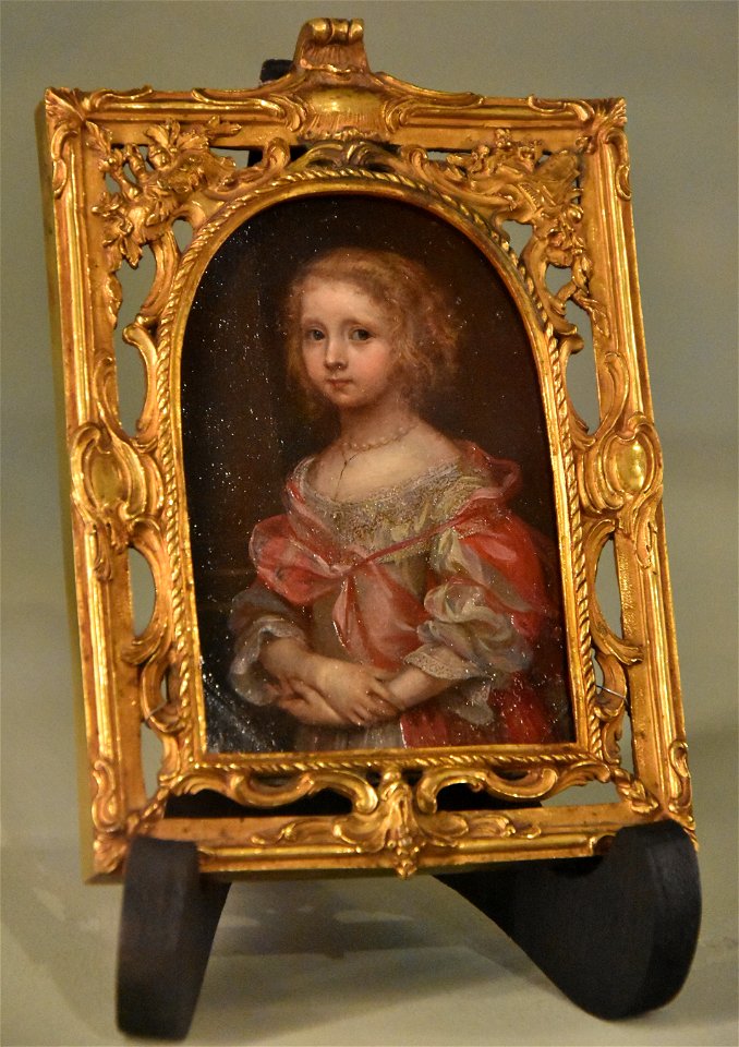 Gonzales Coques (1614of1618-1684) Portret van een meisje Sint-Martinuskerk (Moorsel) 3-09-2019